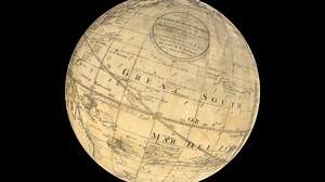 G.Wright & W. Bardin - Terrestrial Globe - 3D model by British Library (@britishlibrary)