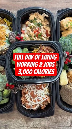 3,000 CALORIES | 2 JOBS | FULL DAY OF EATING... #fulldayofeating #food #dayinmylife #gym #healthy