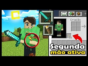 MINECRAFT 1.20 - MÃO ESQUERDA FINALMENTE FUNCIONAL? VEJA O QUE ESTÁ ACONTECENDO