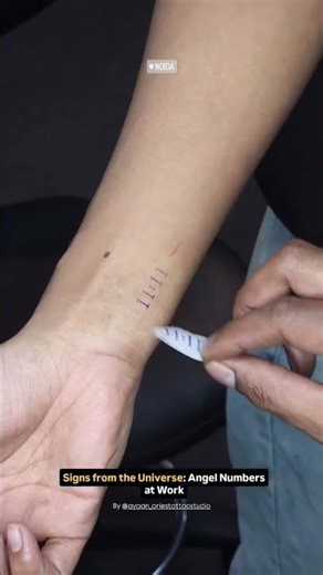 11:11 Angel Tattoo Meaning | Spiritual & Minimalist Tattoo