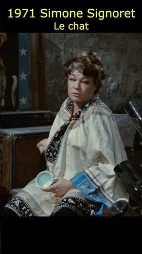 Simone Signoret bouleversante 🔥 | Le Chat – Scène culte avec le chat (1971) #cinemafrancais
