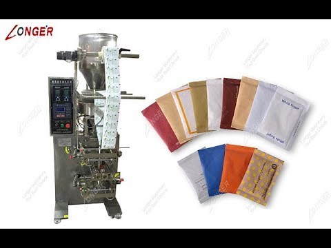 How to Pack Sugar into Sachet? Sachet of Salt Sugar Packaging Machine (5gram - 1000grams)