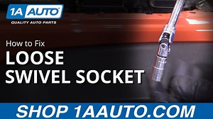 How to Fix a Loose Swivel Socket