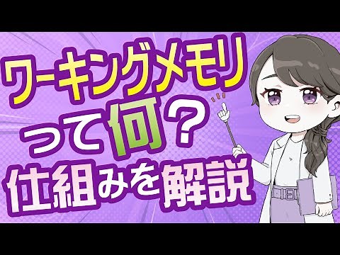 【10分でわかる】ワーキングメモリの仕組みをスッキリ理解！ASD・ADHDの子どもの支援に大切すぎる（フル字幕）#27
