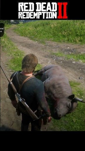 BLACK OX HUNTING IN RDR2