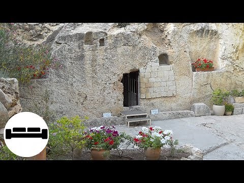 IMAGES OF THE EMPTY TOMB OF JESUS CHRIST | The Garden Tomb | Jerusalem Israel | Easter | RISEN