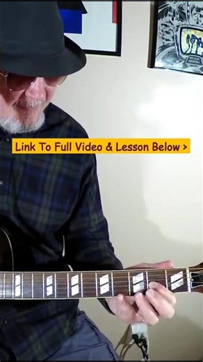 Easy Beginner 12 Bar Blues Shuffle in the Key of A - Acoustic Guitar Lesson