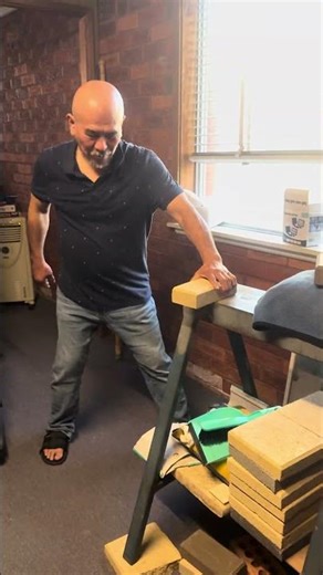 Teaching how to break a pavement brick. See Description for tips