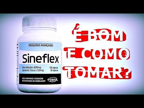 Sineflex FUNCIONA e COMO TOMAR?