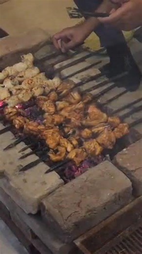 Eid Mubarak Ready bar bi kup kabob Dawat Night So yummy 😋😋 Teste