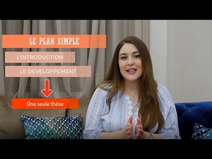 Production-écrite 1: Le plan simple (1BAC) منهجية كتابة موضوع انشائي