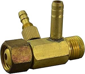 RIVERWELD TIG Welding Torch Fitting Connector Adapter Miller Gas Quick Hose Connector 5/8-18" LH Left Hand Thread