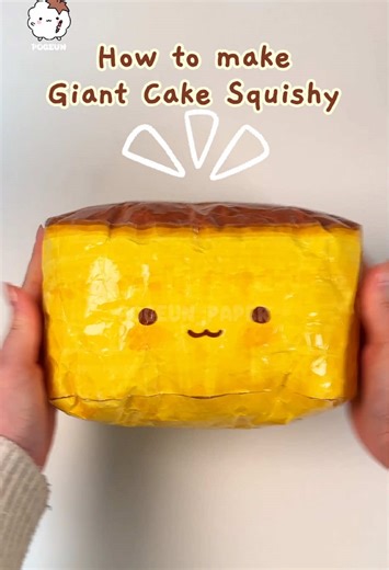 Jumbo Cake Squishy DIY: Create Your Own Fun!