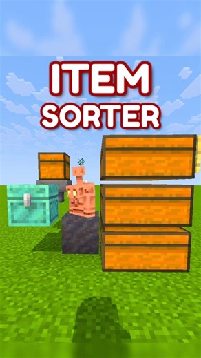 BEST Item Sorter in Minecraft