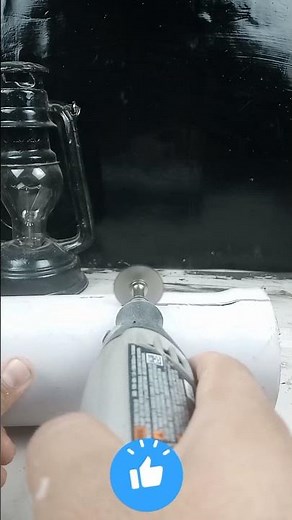 how to cut PVC pipe with Dremel 3000 #diy #tools