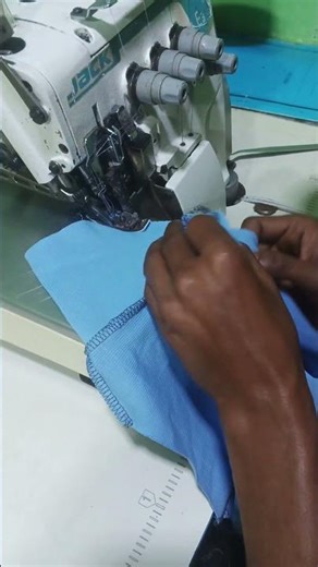beginner swing tips and tricks for overlock stitching trying #sewing #shorts