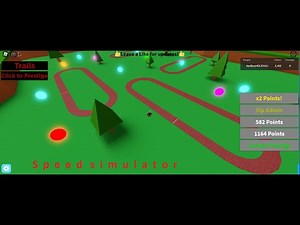 Roblox | How to make a speed simulator game on Roblox studio?