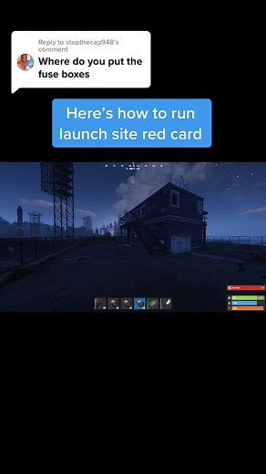 How to Run Launch Site Red Card | Rust Tutorial