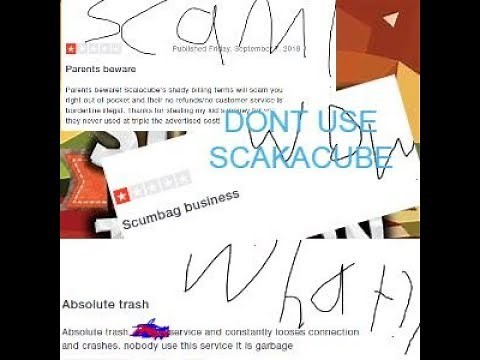 SCAM MINECRAFT SERVER HOSTING - SCALACUBE (old video)