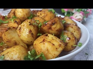 Spicy Roast Potatoes Recipe • Roasted Potatoes Recipe • Spicy Potatoes • Oven Masala Potatoes Recipe