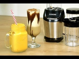 COLD COFFEE AND MANGO LASSI with COSORI | Summer Drinks Recipe