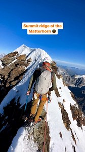 📸 @davejsearle It’s a pretty cool feeling to top out on the Matterhorn. One of the most iconic peaks in the world! It’s a unique mountain though in many ways. Often very busy and with pretty unrelenting exposure for the whole way up and down it’s not a peak that you can relax on. You need to be well prepared to attempt it and with a good level of fitness and experience on other similar mountains. @rab.equipment @petzl_official @salomon @smithoptics @smithopticsuk @bigmountainbrewco @salomon . .