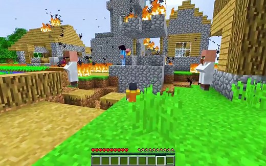 在《我的世界》中扮演SQUID游戏玩偶_游戏热门视频