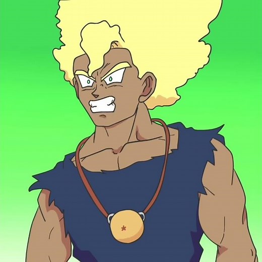 Black Goku just like to FIGHT! full video on SSJ9K