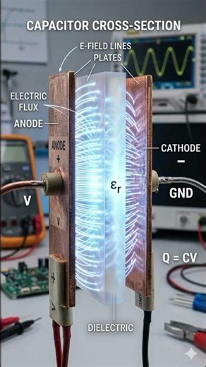 Capacitor and Inductor: How Are They Different? 🤯#shortsfeed