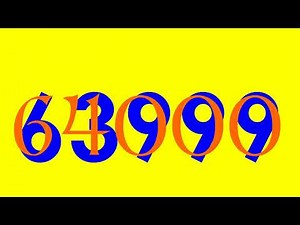 I Can Count To 100,000 In 100 Fonts HD