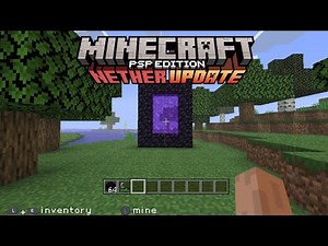 Minecraft psp edition nether update (beta) review!