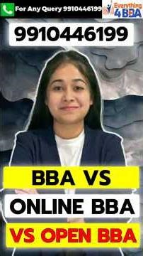 BBA vs Online BBA vs Open BBA | Which Is Better in 2026?