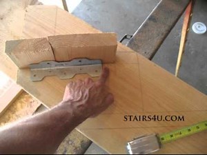 Move Tread Brackets Forward - Stair Stringer Layout Tip