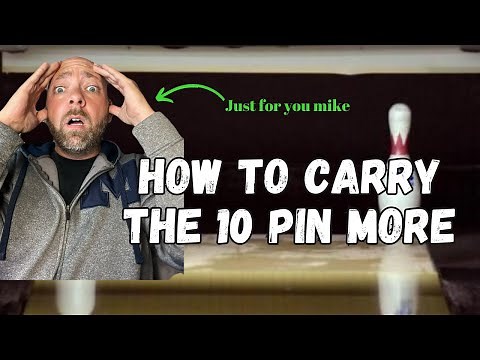 How to carry that pesky 10 pin in bowling