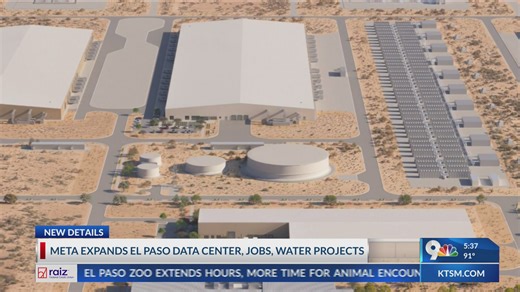 Meta expands El Paso data center, jobs, water projects