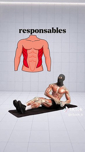 6 ejercicios de abdomen y qué músculo trabaja cada uno