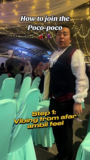 Asal ada poco-poco, mesti gatal kaki mau pigi menari 😂