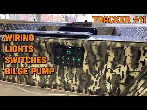 Adding Electricity to the Tracker | Jon Boat Wiring