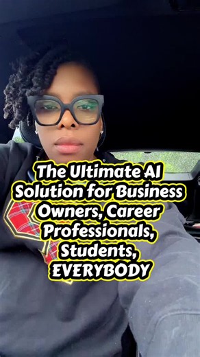 The Ultimate AI Solutions for Business Owners, Career Professionals, Students…EVERYBODY #FYP #TRENDING #AI #HOWTO #MeshaBazemore