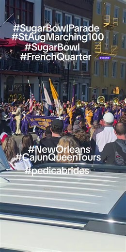 Experience Cajun Queen Tours at the Sugar Bowl Parade
