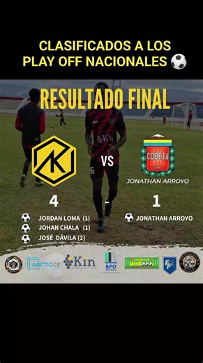 ♦️ Un resultado que nos dió la clasificación a los play off nacionales ♦️ ⚽⚽ Vamos por más Atlético Kin 💪💪💪 #SubCampeones #Cotopaxi Kin Analytics FOOD SPORT RESTAURANTE Synergym D.B.P Artic-ice1 VasGol | Atlético Kin