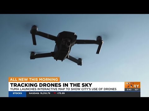 Yuma launches interactive map to show city's drone use