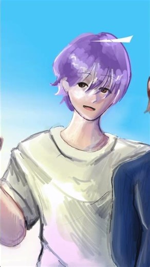 See the full painting on my channel! #animatic #art #illustration #animation