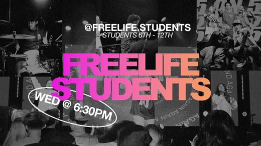 New to FreeLife? We want to connect with you! - Click here https://freelifechurch.churchcenter.com/people/forms/281628 | FreeLife Church