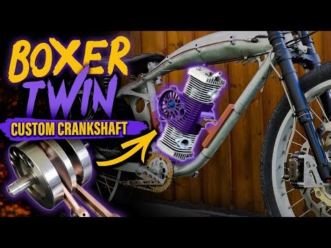 Building a 180cc 2-Stroke Boxer Engine From Scratch | Part 1