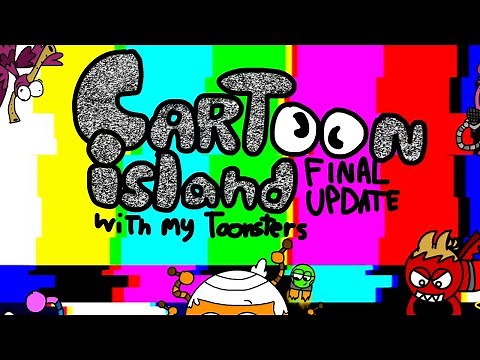 Cartoon island update 3 with Jacotoonsters (ft. Alexis15, McWorks, Toxictubeman & Matteo Animador )