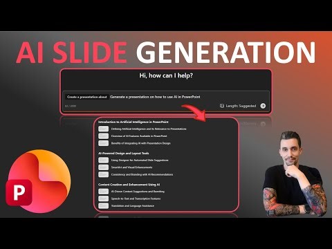 PowerPoint Tips - Generate Slides in PowerPoint Using AI | Copilot
