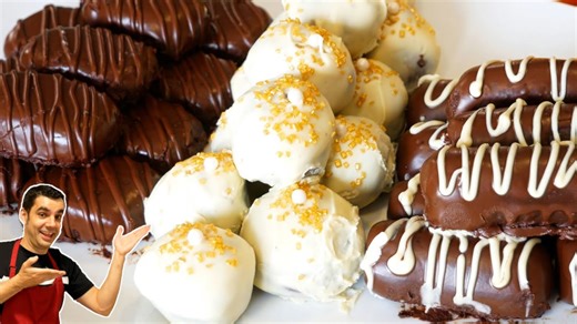 Cómo hacer bombones caseros con 3 INGREDIENTES que se derriten en la boca, cremosos y rápidos