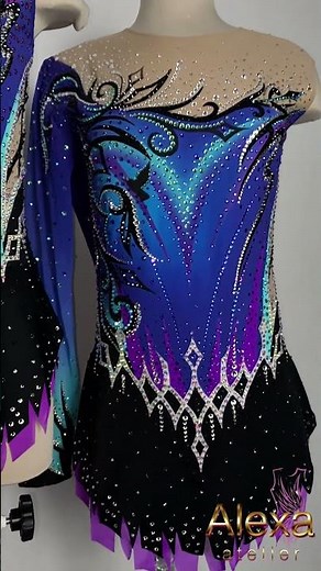 Leotard for acrobatic gymnastics from Alexa Atelier