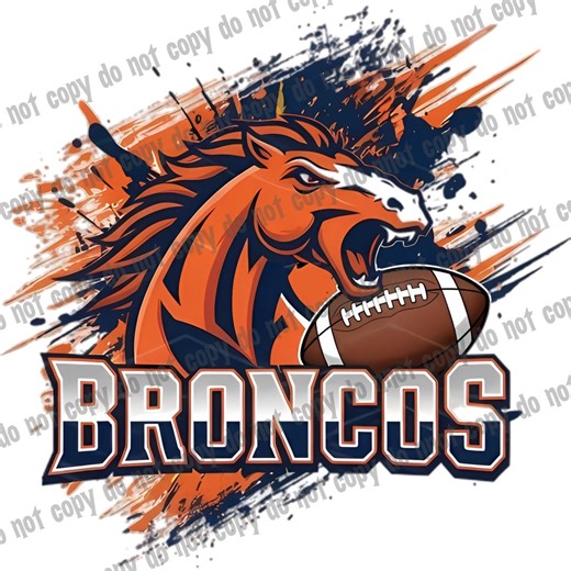 Broncos Football PNG Bundle Mascot Designs, Denver Football Clipart, Game Day Sublimation PNG, Retro Sport Digital Download - Etsy